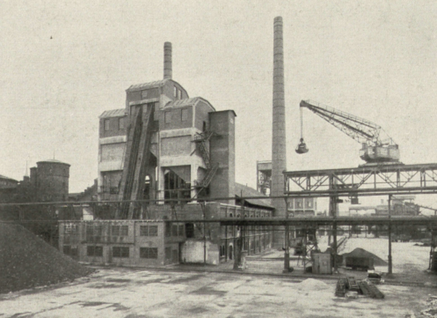 Gaswerk Charlottenburg, Anlage zur Kohlenvorbereitung, 1927